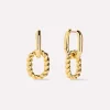 Ash Double Mini Gold Drop Earrings - Ana Luisa