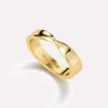 Eliora Gold Band Ring - Ana Luisa