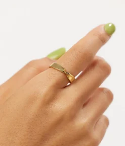 Eliora Gold Band Ring - Ana Luisa