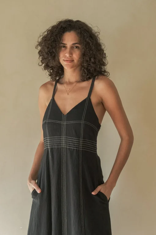 Eva Maxi Dress - Black