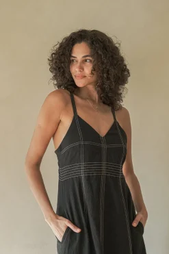 Eva Maxi Dress - Black