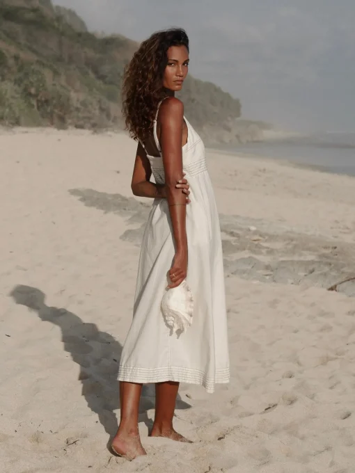 Eva Maxi Dress - Natural
