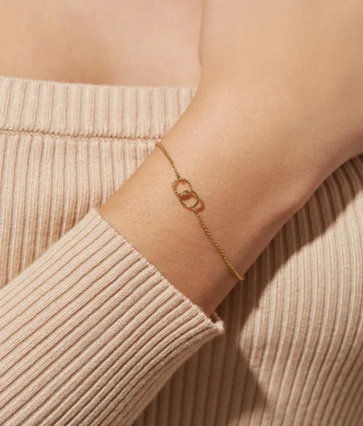 Jill Interlocking Circles Bracelet - Ana Luisa