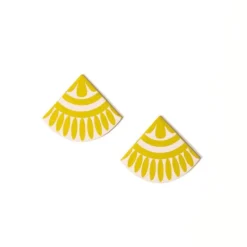 Lime Tile Earrings - Sunshine Tienda