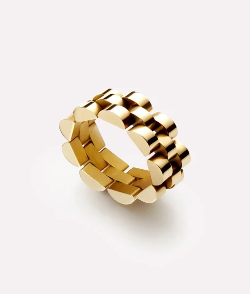 Parker Gold Statement Ring - Ana Luisa