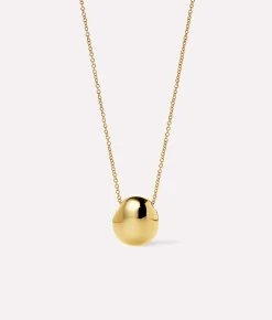 Pebble Mini Gold Pendant Necklace - Ana Luisa