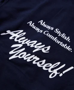 The Always Full Zip Hoodie Sweatshirt - Navy