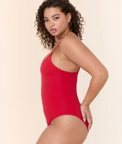 The Amalfi One Piece - Eco Nylon - Cherry Red - Classic