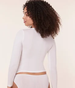 The Base Long Sleeve Top - Cloud - Snow