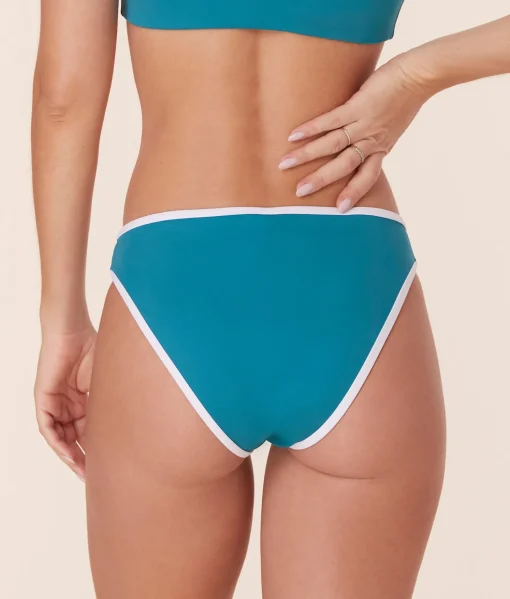 The Bells Bikini Bottom - Eco Nylon - Baltic
