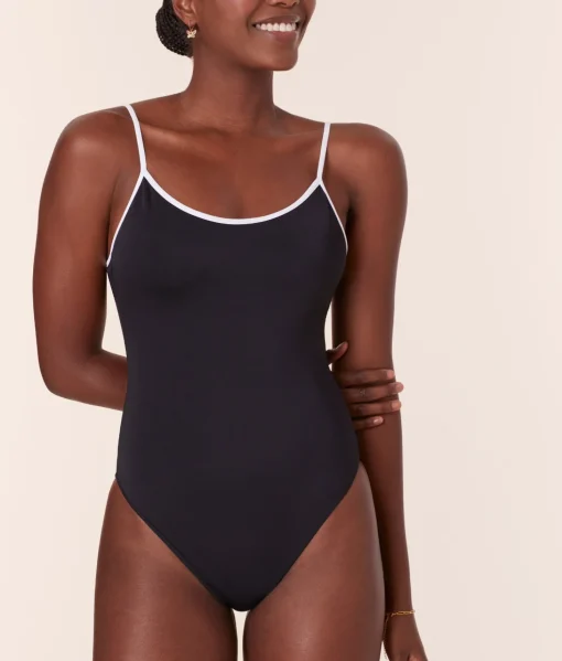 The Bells One Piece - Eco Nylon - Black - Classic