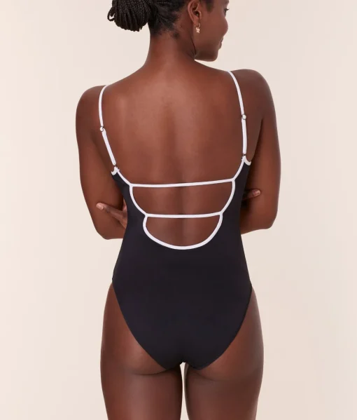 The Bells One Piece - Eco Nylon - Black - Classic