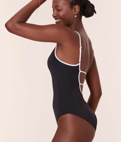 The Bells One Piece - Eco Nylon - Black - Classic