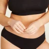 The Bikini Panty - Rayon - Black