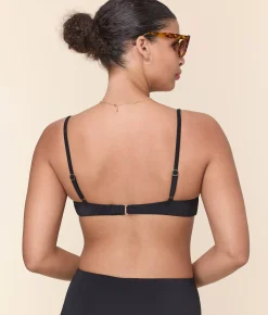 The Bonita Bikini Top - Eco Nylon - Black