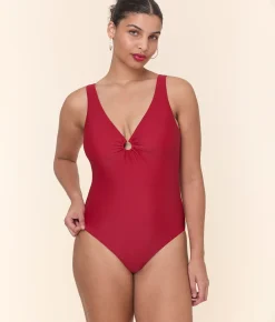 The Bonita One Piece - Eco Nylon - Garnet - Classic