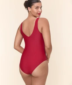 The Bonita One Piece - Eco Nylon - Garnet - Classic