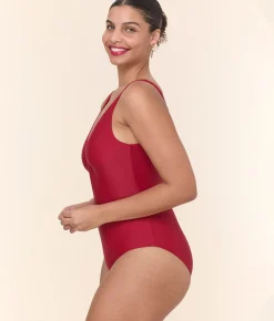 The Bonita One Piece - Eco Nylon - Garnet - Classic