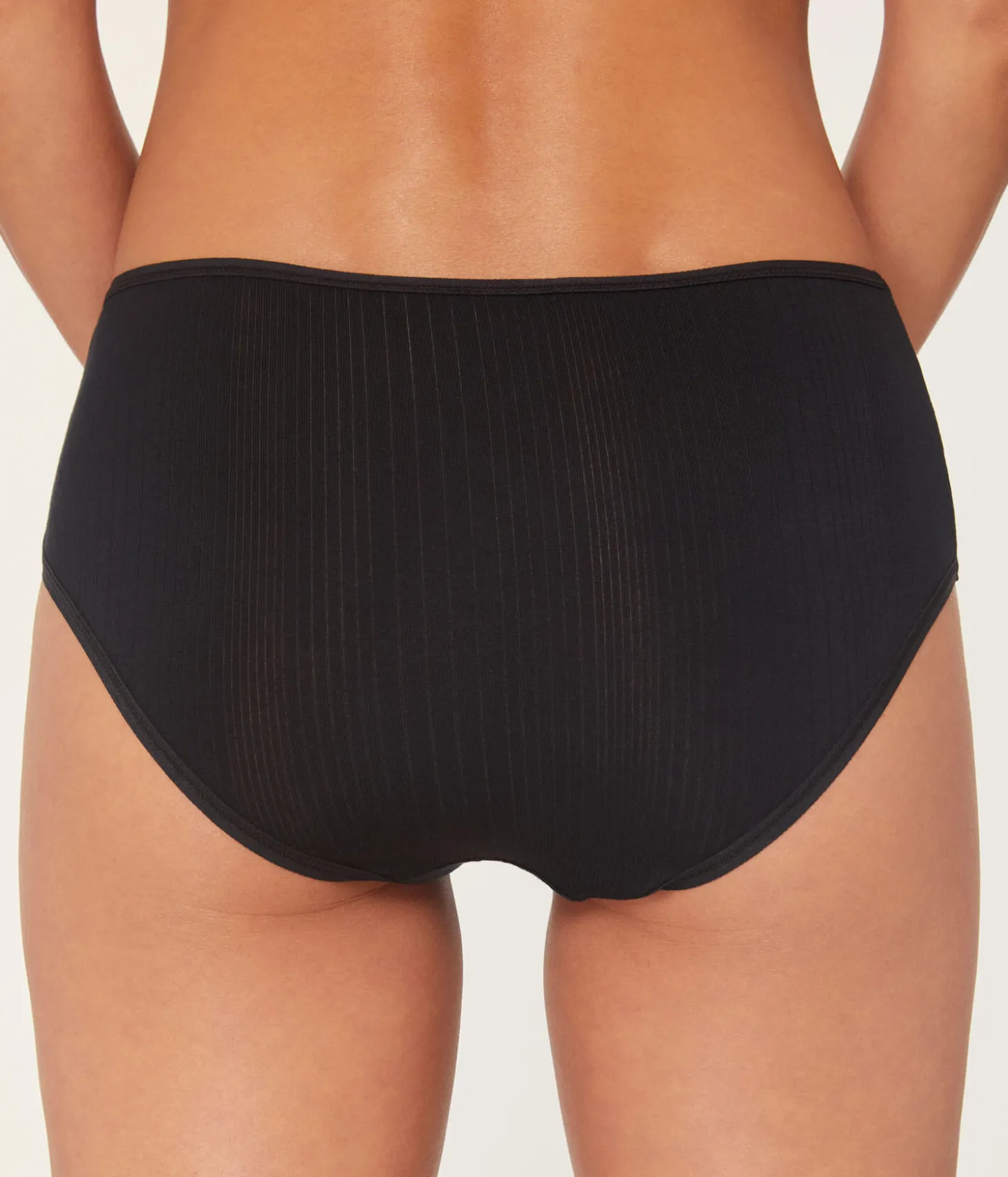 The Brief Panty - Cloud - Black