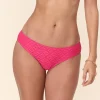 The Classic Bikini Bottom - Eyelet - Begonia