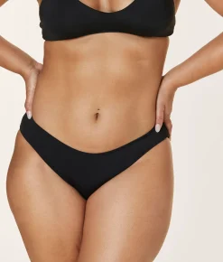 The Classic Bikini Bottom - Flat - Black