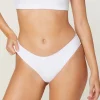 The Classic Bikini Bottom - Eco Nylon - White