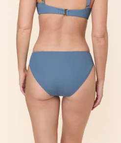 The Classic Bikini Bottom - Eco Ribbed - Slate
