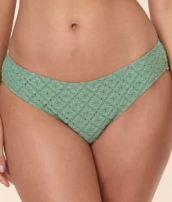 The Classic Bikini Bottom - Eyelet - Eucalyptus