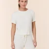The Classic Tee - Wide Rib - Snow