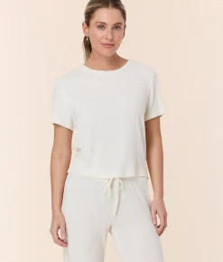 The Classic Tee - Wide Rib - Snow