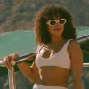 The Delray Bikini Top - Scallop Crochet - Gardenia