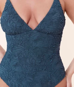 The Lanikai One Piece - Popcorn Floral - Stargazer - Classic