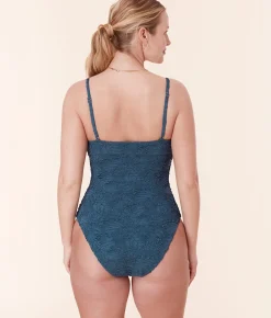 The Lanikai One Piece - Popcorn Floral - Stargazer - Classic