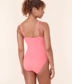 The Macao One Piece - Eco Nylon - Petal - Classic