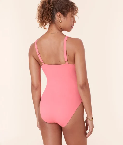 The Macao One Piece - Eco Nylon - Petal - Classic