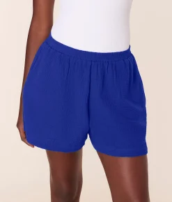 The Mullins Short - Cotton Gauze - Mazarine