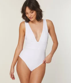The Mykonos One Piece - Eco Nylon - White - Classic
