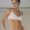 The Plunge Bralette - Cloud - Snow