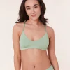 The Plunge Bralette - Cloud - Jade