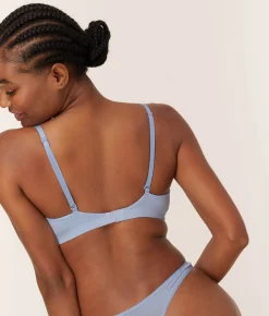The Plunge Bralette - Cloud - Bluebell