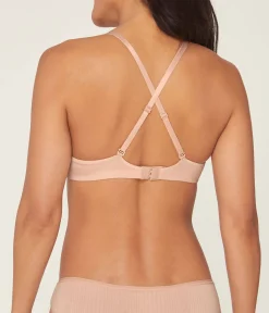 The Plunge Bralette - Cloud - Blush