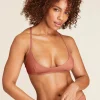 The Plunge Bralette - Rayon - Apricot