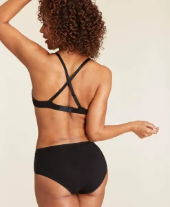 The Plunge Bralette - Rayon - Black