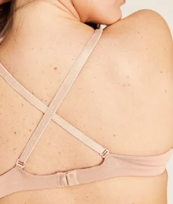 The Plunge Bralette - Rayon - Blush