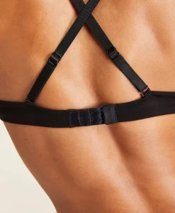 The Plunge Bralette - Rayon - Black