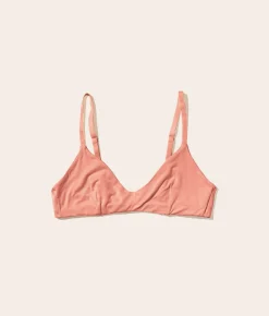 The Plunge Bralette - Rayon - Apricot