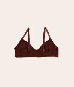 The Plunge Bralette - Rayon - Earth