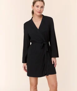 The Robe - Wide Rib - Black
