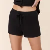 The Short - Wide Rib - Black