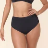 The Sicily Bikini Bottom - Eco Nylon - Black